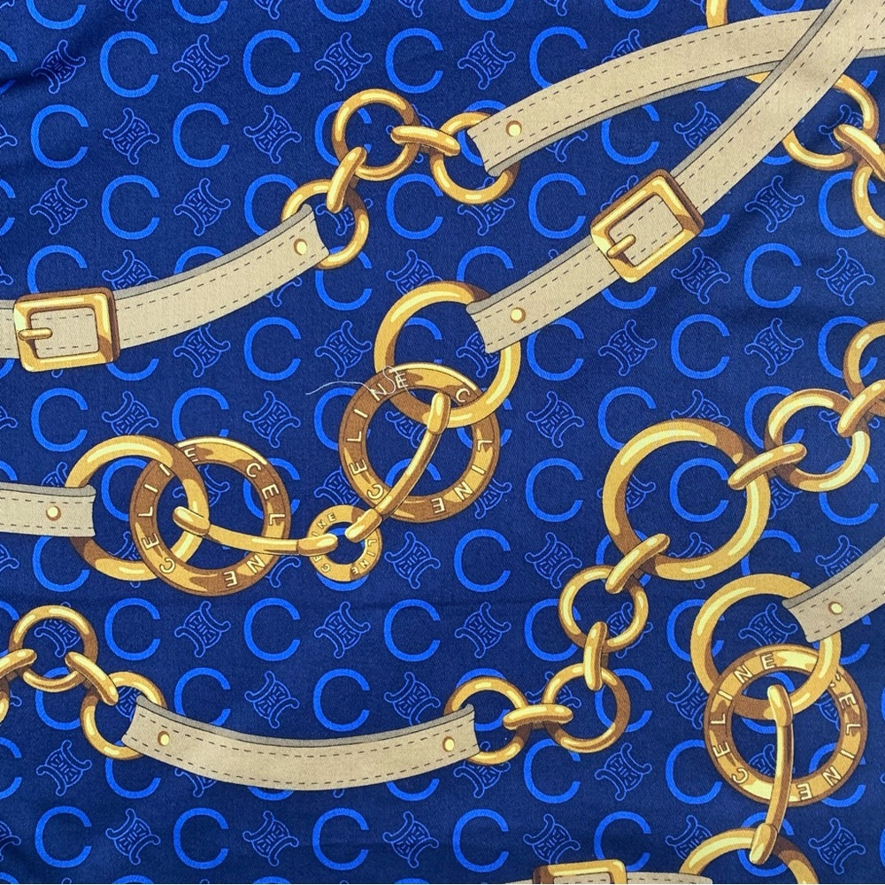 Unused Celine Handkerchief